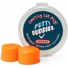 Putty Buddies plávajúcich silikónových štupľov do uší Oranžová 1 pár