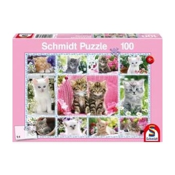 Schmidt Spiele Puzzle 100 el. Kocięta