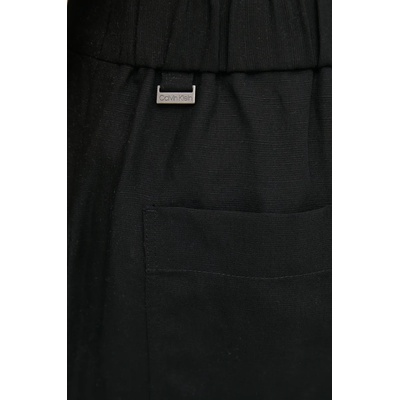 Calvin Klein Панталон с лен Calvin Klein (K20K208381)