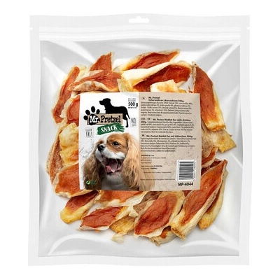 MR. PRETZEL Ucho králičie s kuracím mäsom 500 g