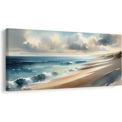 Obraz dotek moře na plátně - 120x60