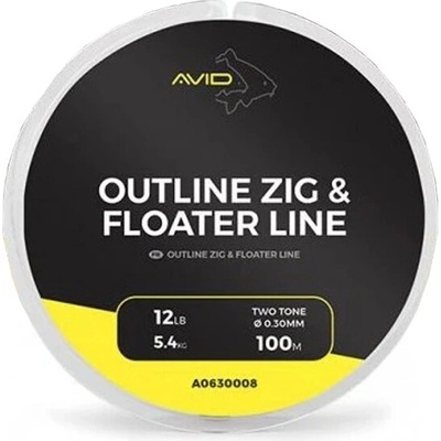 Avid Outline Zig Floater Line 100 m 0,33 mm 15 lb