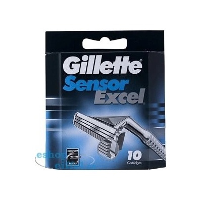 Gillette Sensor Excel 10 ks – Zboží Mobilmania