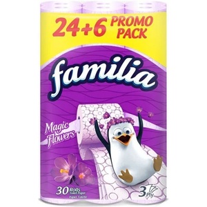  Familia promo pack тоалетна хартия 24+6 (f657-8)