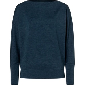 super. natural Дамски вълнен пуловер super. natural Women's Kula Sweater Longsleeve - Blueberry (105-4703-0612)