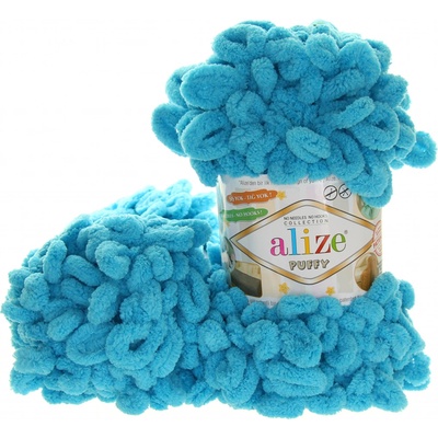 Alize Puffy tyrkysová 16