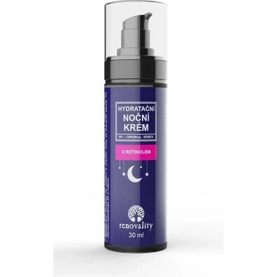 Renovality Hydratační noční krém s retinolem 30 ml