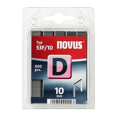 NOVUS sponky D53F, 10mm, 600ks (042-0790)