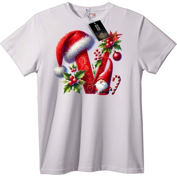 NOONEBRAND Тениска Коледно Джудже V - 5XL, Black