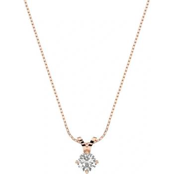 Cara Diamanti Дамско колие от розово злато с диамант 0.40Ct Cara Diamanti K104-10037R(4.7) (K104-10037R(4.7))