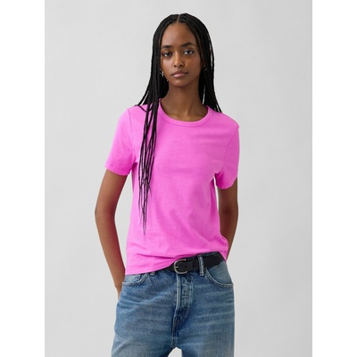 GAP Памучна тениска VintageSoft GAP GAP | Rozov | ЖЕНИ | XXS