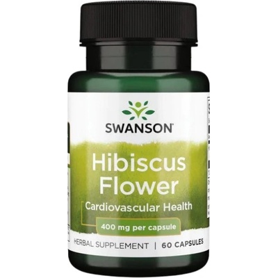 Swanson Hibiscus Flower 400 mg [60 капсули]