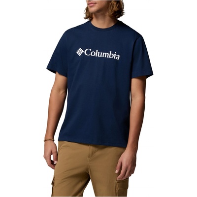 Columbia Мъжка тениска Columbia CSC Basic Logo Tee T-shirt - Collegiate Navy (216-7507-0213)