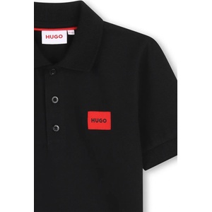 HUGO BOSS тениска с яка за деца от памук с еластан (g01186.114.150)