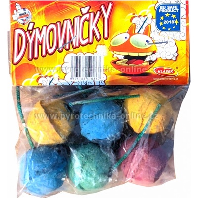 dětská pyrotechnika Dýmovničky 6 ks