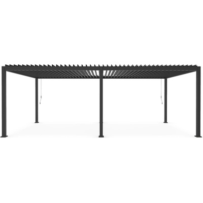 Bizzotto Пергола 3, 6x4, 2m OCEAN 720x360x250 cm. антрацит (0795784)