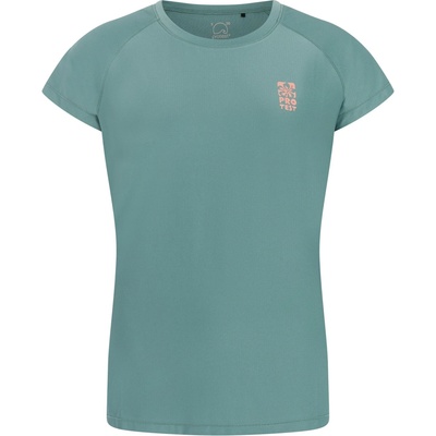 Protest Дамска плажна тениска от ликра Protest Women's PRTMagia Surf T-Shirt Lycra - Laurel Green - размер 34 (EU) (150-6515-0211)