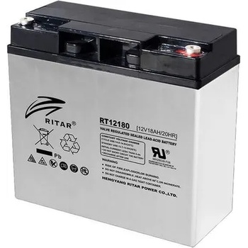 Ritar Power Оловна Батерия (RT12180) AGM 12V / 18Ah 181/76/167 mm F13(M5) RITAR (RITAR-RT12180)