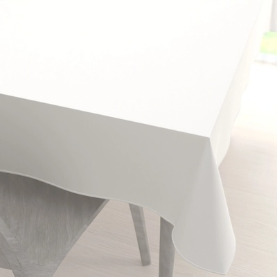 Biante Dekoračný obdĺžnikový obrus Rongo RG-032 Krémový biely 50x100 cm