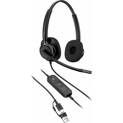 HP Poly Mission 425 Stereo USB Wired Headset Classic WW C01B3AA#AC3