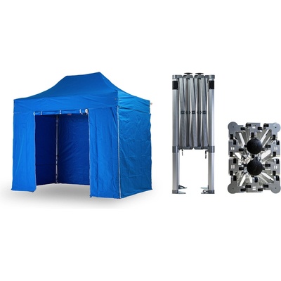 Tentino Big Hexagon EXTREME 2 x 3 m svetlo modrá