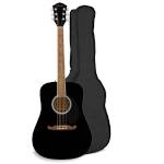 Fender FA-125 Dreadnought, Black с чанта