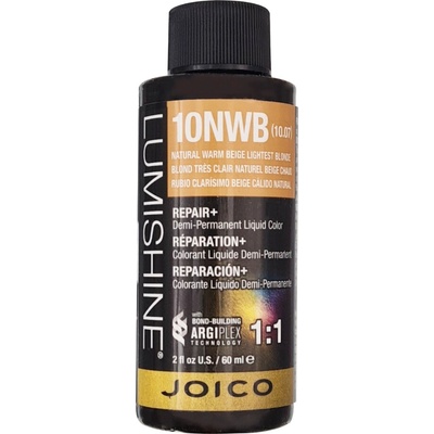 Joico Lumishine Liquid Color 10NWB Natural Warm Beige Lightest Blonde 60 ml