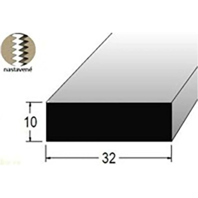 Lať podkladová 32x10 mm, délka 240 cm nastavovaná