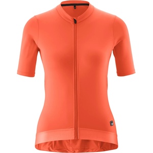 Gonso Дамска фланелка с къс ръкав за колоездене Gonso Women's Road Jersey Cycling jersey - Fiesta Red - размер 44 (EU) (156-2898-0216)