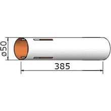 Klima Papírová trubka 50x385mm 4-drážky