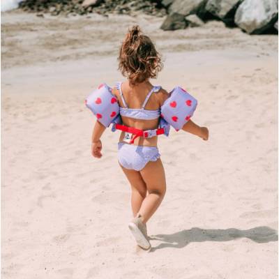 Swim Essentials : Бански от две части с размери от 1 до 8 години "Lila leopard (SWE-2023SE667)