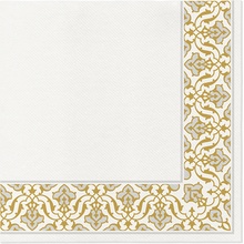 Airland Obrúsky Paw Floral Frame Silver 40x40cm