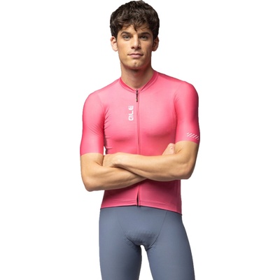 Alé PRAGMA Color Block SS 2.0 Flamingo pink