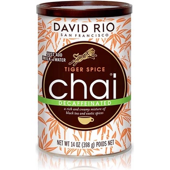 David Rio Tiger Spice Decaffeinated Chai 398 g
