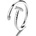 Silenti Jewelry Сребърен пръстен "Пирон" - 7 - 54.5мм (17.2мм диам. )