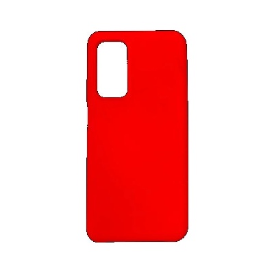 Pouzdro MobilEu Barevné silikónové Xiaomi Mi 10t Červené