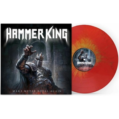 Hammer King - Make Metal Royal Again / Red Splatter / Vinyl LP