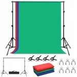 Puluz Podpera pro pozadí ve fotoateliéru Puluz 2x2m Pozadí 3 ks PKT5204