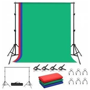 Puluz Podpera pro pozadí ve fotoateliéru Puluz 2x2m Pozadí 3 ks PKT5204