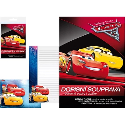 MFP paper s.r.o. Dopisní souprava LUX Disney Cars 3