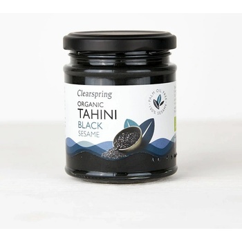 Clearspring Tahini 100% sézamová pasta z čierneho sezamu 170 g