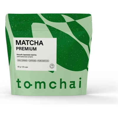 TOMCHAi MATCHA PREMIUM 50 g 25 porcí