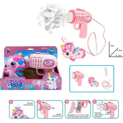 Wiky Bublifuk pistole s externí nádržkou jednorožec 280 ml 15 cm