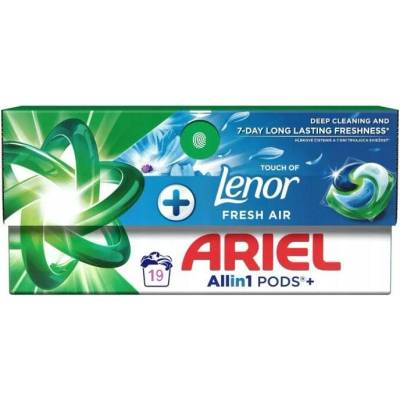 Ariel prací kapsule na pranie Touch of Lenor Fresh Air 19 PD