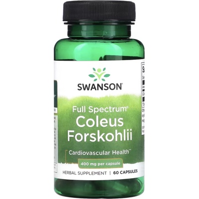 Swanson Full Spectrum Coleus Forskohlii 400 mg 60 kapsúl