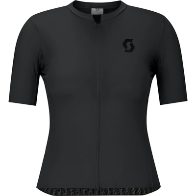 Scott Дамска фланелка с къс ръкав за колоездене Scott Women's Jersey Ultd S/S Cycling jersey - Black (156-2864-0113)
