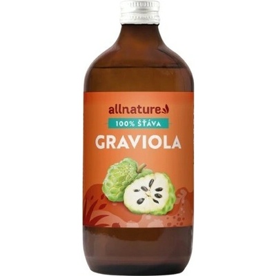 Allnature Graviola Premium 100% šťava 500 ml