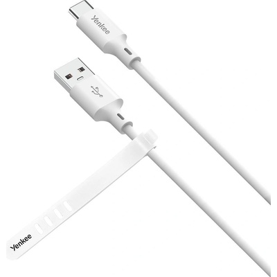 Yenkee YCU 315 WH SILIC USB A-C, 1,5m