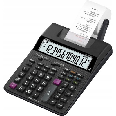 Casio HR-150RCE-WA-EC Tisková kalkulačka, černá