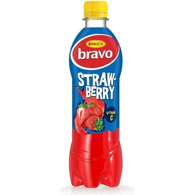 Bravo sunny jahoda 0,5l PET